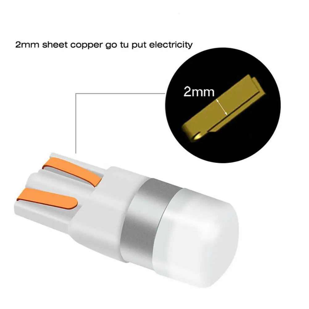 2X3030 SMD T10 W5W светодиодный Габаритные фонари для автомобиля для чтения настольная лампа авто автомобиль купол Дверь Аксессуары для ламп белого и красного цвета льда синяя машина дизайн