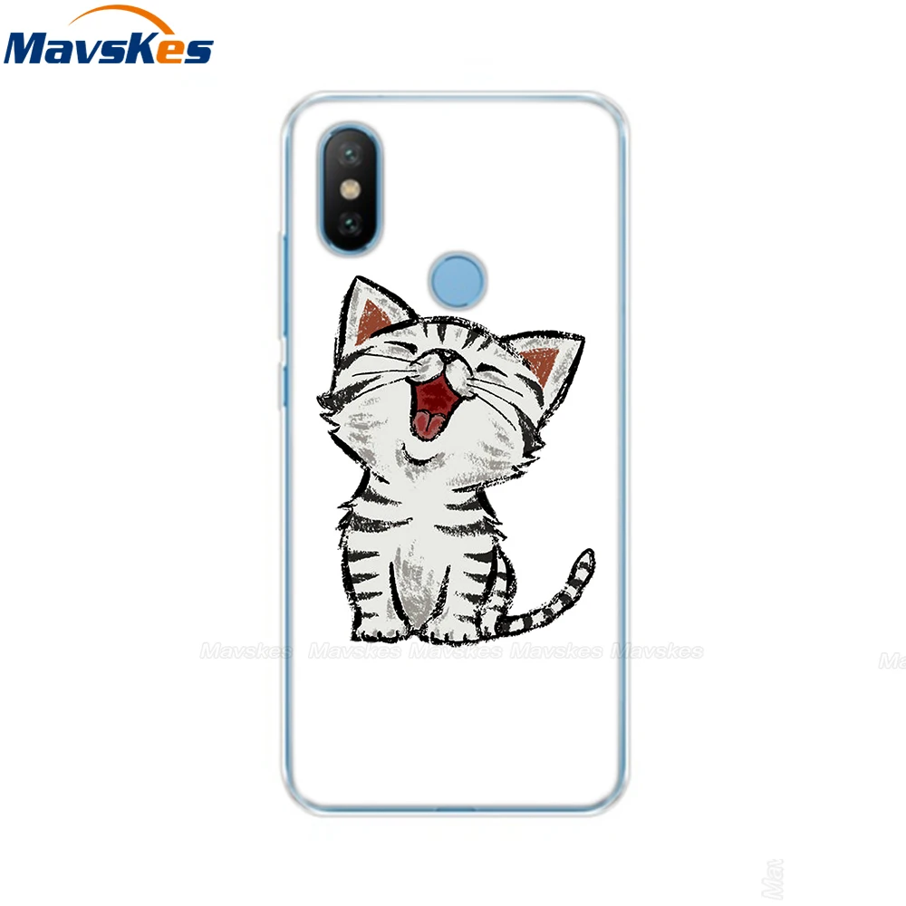 Силиконовый чехол для телефона для Xiaomi mi A2 Lite, чехол с рисунком, мягкая задняя крышка из ТПУ, чехол для телефона для Xiomi mi A2 mi A2 LITE, бампер - Цвет: 28