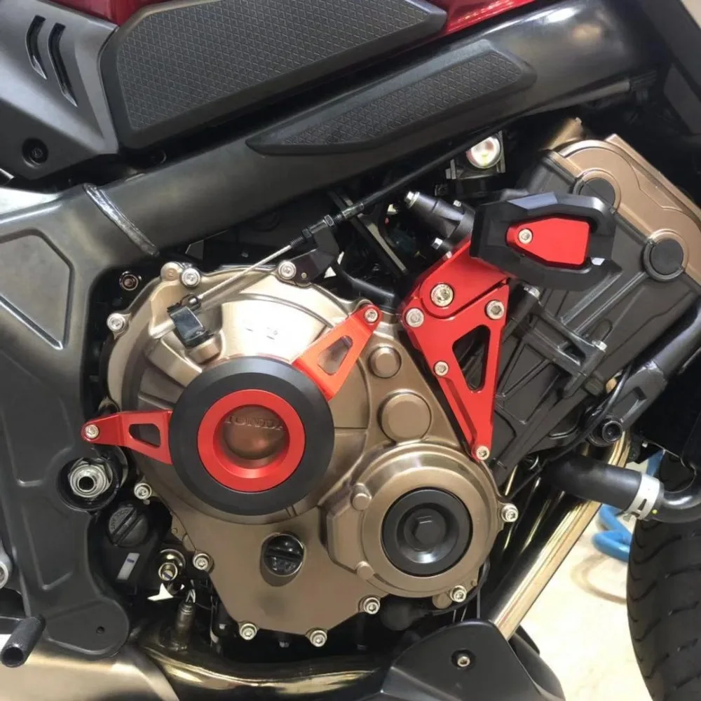 Крышка мотоцикла для CBR650 CBR650R- крышка двигателя CBR650 CBR650F- Защитная крышка двигателя крышка статора