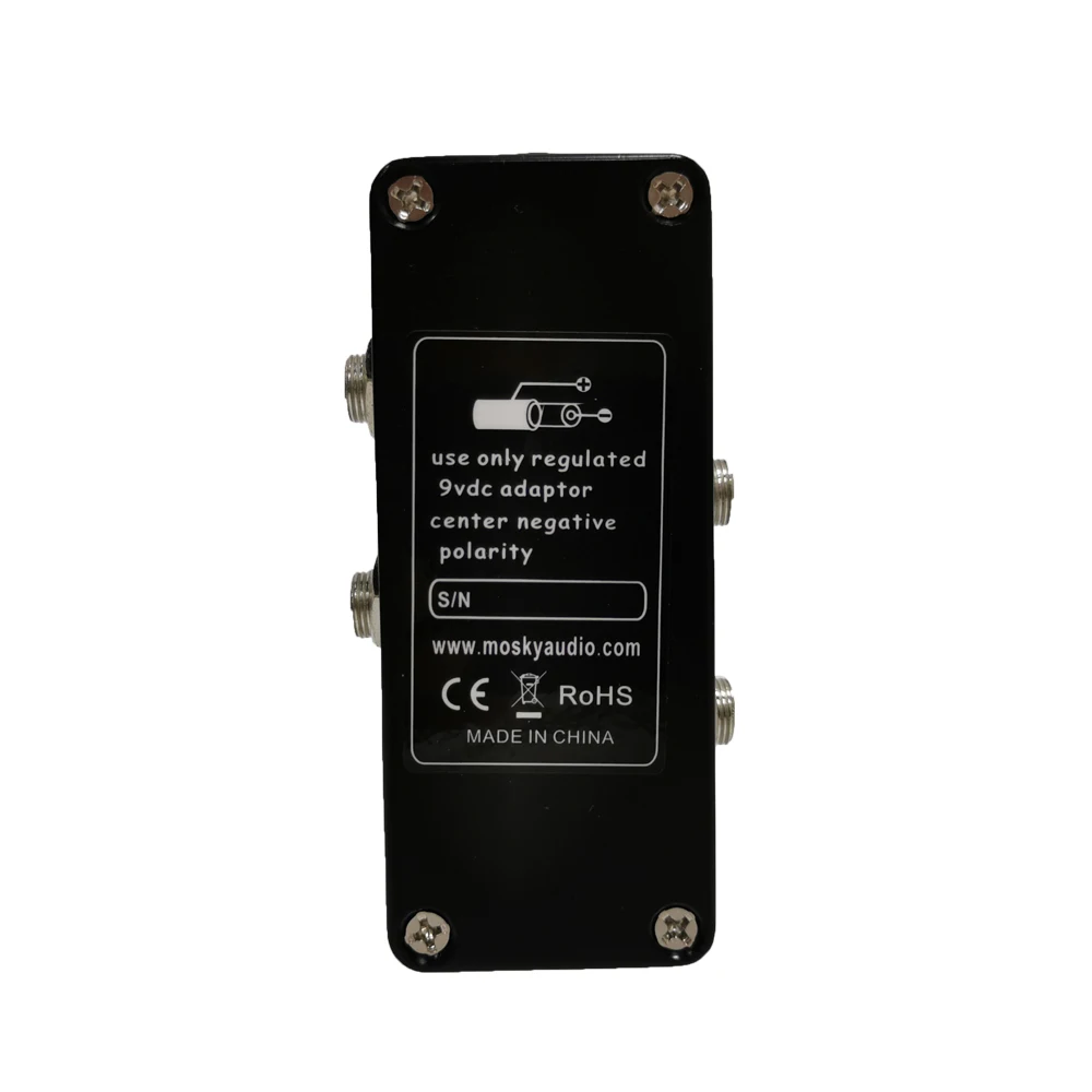 Переключатель педалей для гитарных эффектов Mosky Loop Box выбор каналов запасные