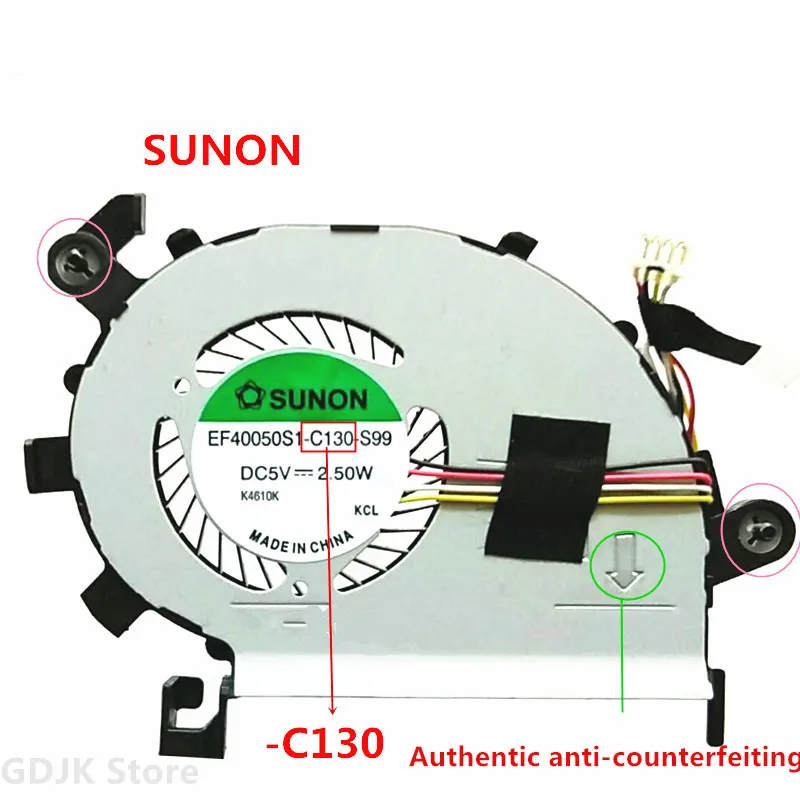 

New Original Cpu Fan For Acer Aspire C720 Cpu Cooling Fan EF40050S1-C130-S99