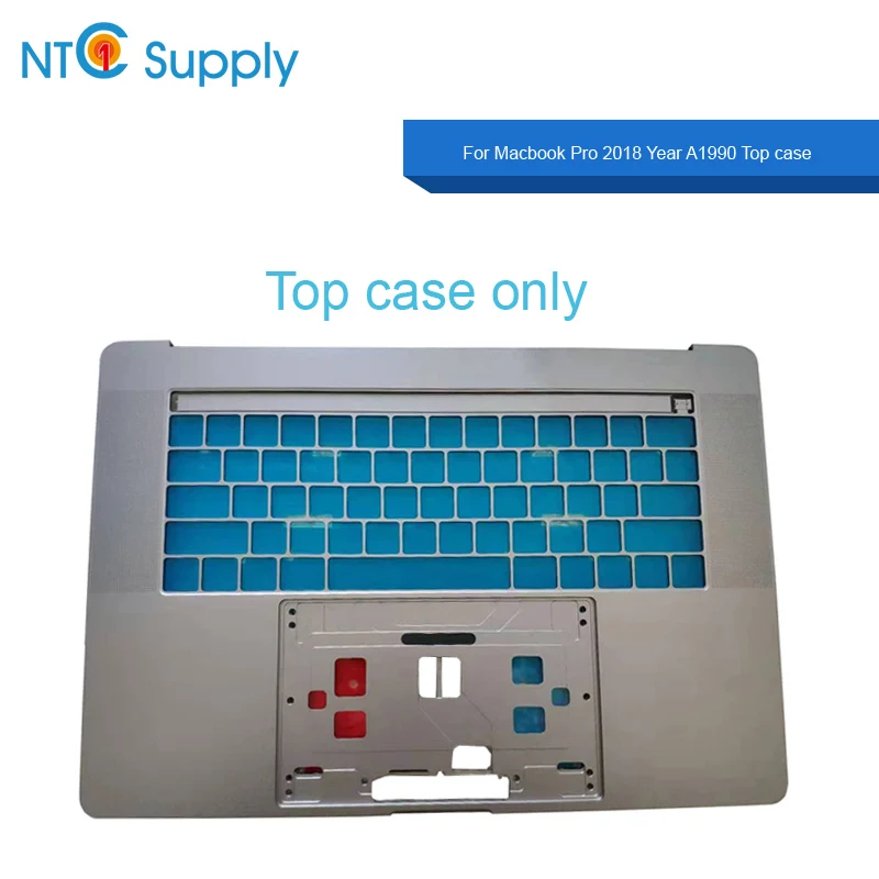 

Новый чехол для ноутбука A1990, топ, в сборе, США, Великобритания, серый, серебристый цвет, для Macbook Pro, 2018 год, 15,4 дюймов, A1990, топ, чехол в сборе