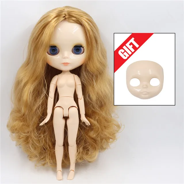 ICY factory шарнирная кукла blyth toy joint body белая кожа блестящее лицо кукла 1/6 30 см подарок для девочки на продажу специальное предложение - Цвет: f