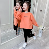 cool spring summer childrens clothes baby girls sweatshirts pants 2pcsset kids birthday gift teenage clothing high quality