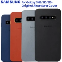 samsung official suede leather fitted protector case cover for samsung galaxy s10 plus s10 s10e s10 x
