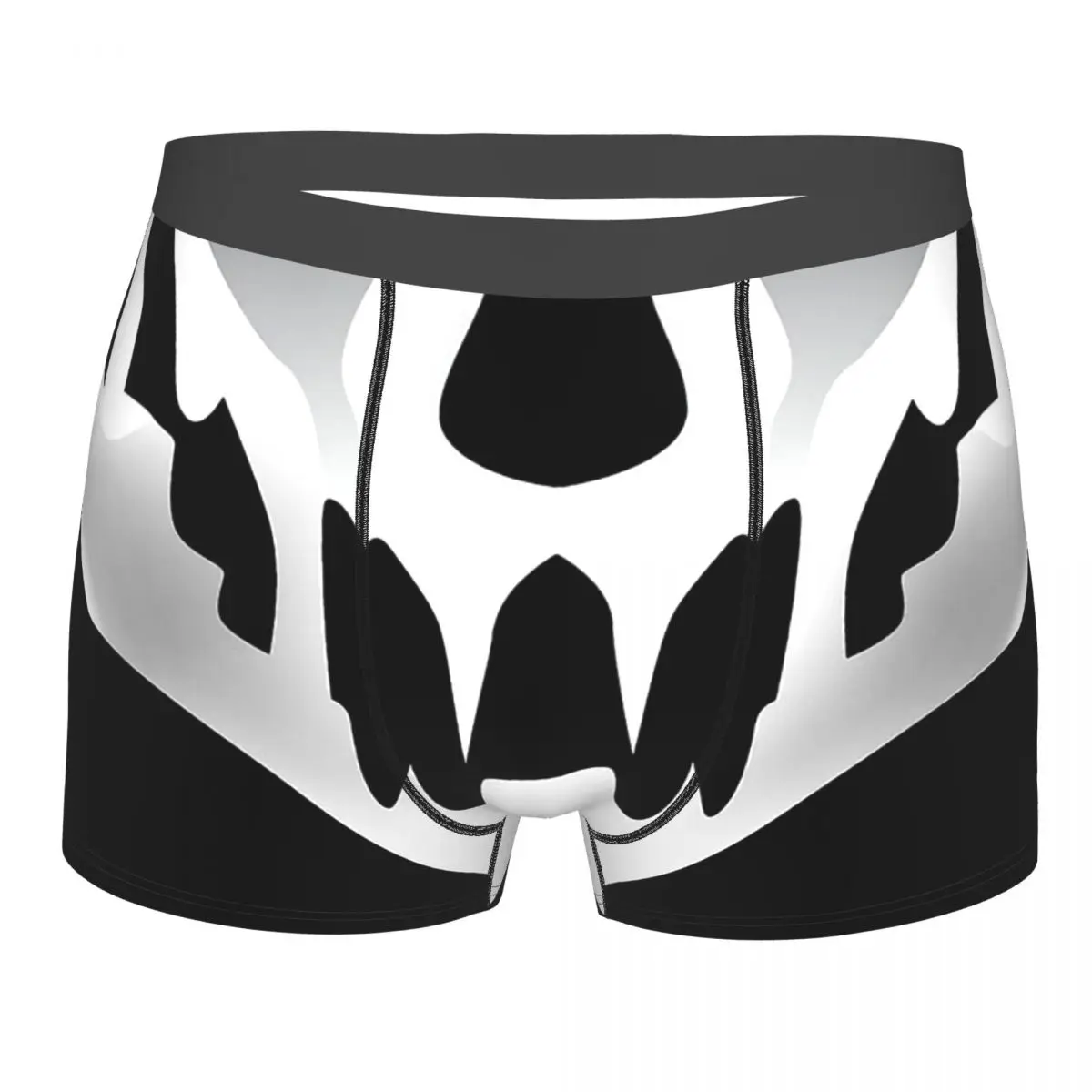 Нижнее белье с принтом костей черепов подгузников плавные векторные трусы