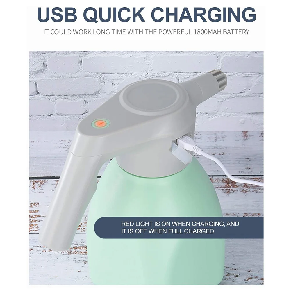 

Garden Automatic Watering Can Spritzer Spray Bottle Electric Sprayer With Adjustable Spout For Cleaning Gardening Supplies