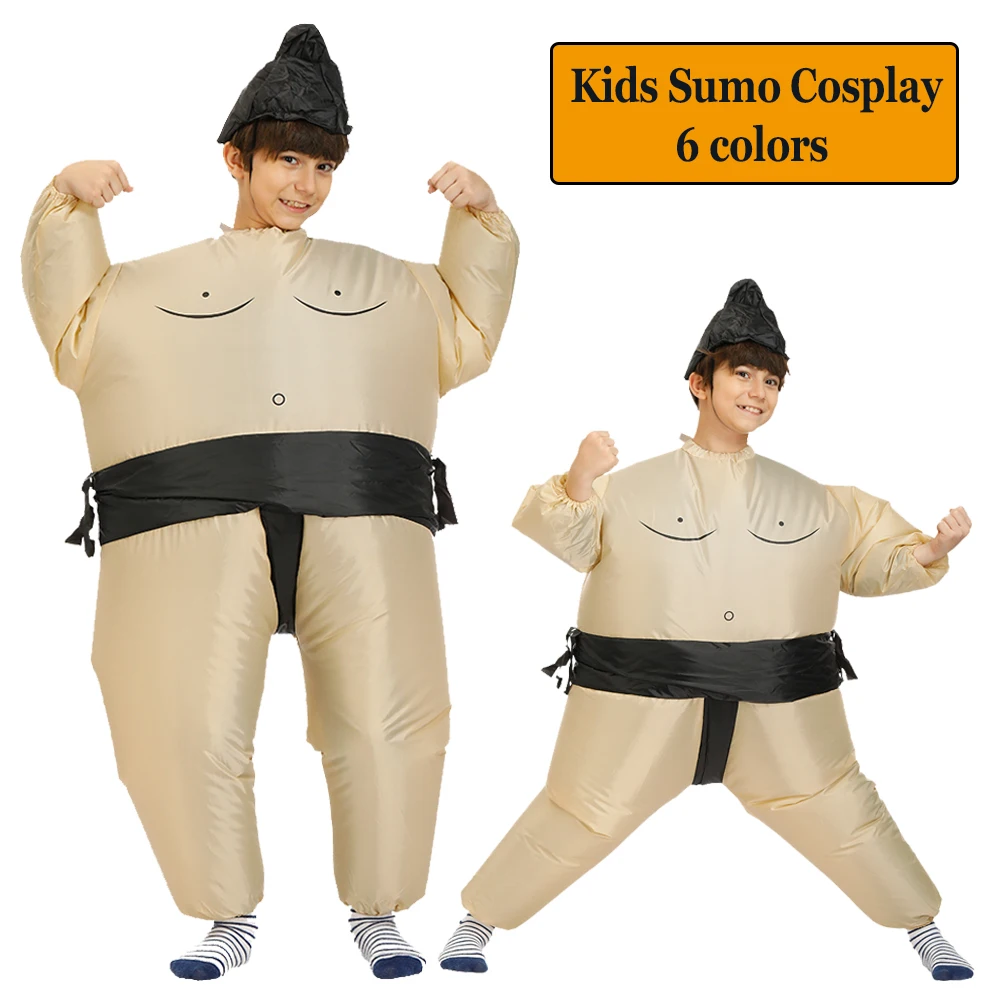 

Kids Anime Cosplay Costume Sumo Inflatable Costume Halloween Purim Party Suit Birthday Gifts Role Play Disfraz