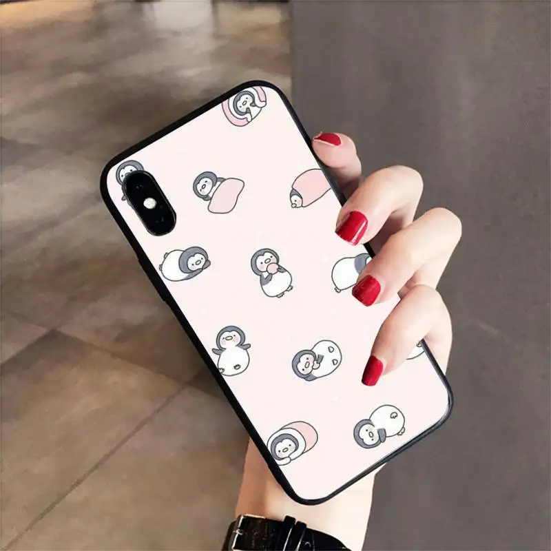

Babaite Cute penguin cartoon Soft Phone Case Cover for samsunga30 s 40 s8 20 huaweinova7pro 8x p30lite honor 10i redminote8pro