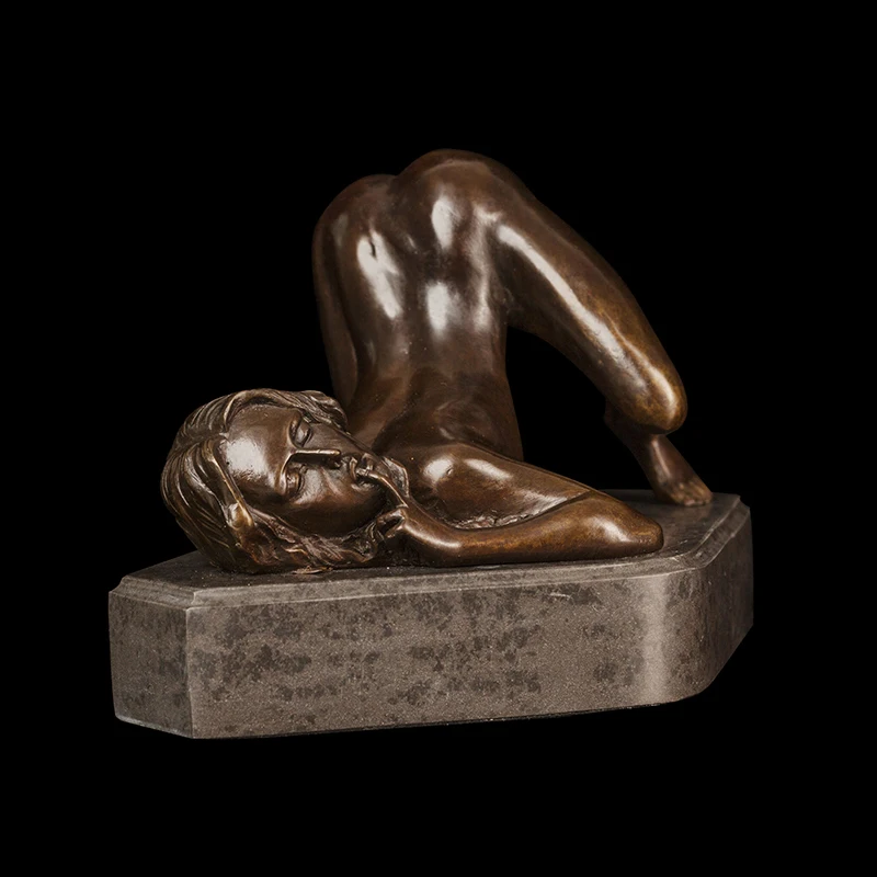 ArtsHom искусственная Бронзовая статуэтка ручной работы для домашнего декора | Дом и