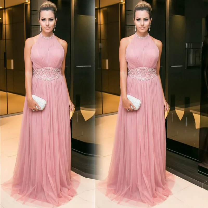 

Новинка 2019, популярное облегающее платье в европейском и американском стиле без рукавов с круглым вырезом