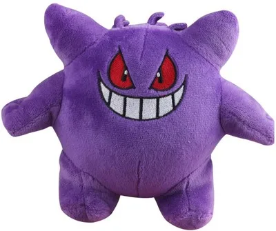 genggui Takara Tomy Pokemon Pikachu Eevee плюшевые игрушки Jigglypuff Charmander Gengar Bulbasaur животные плюшевые мягкие игрушки для детей - Color: genggui