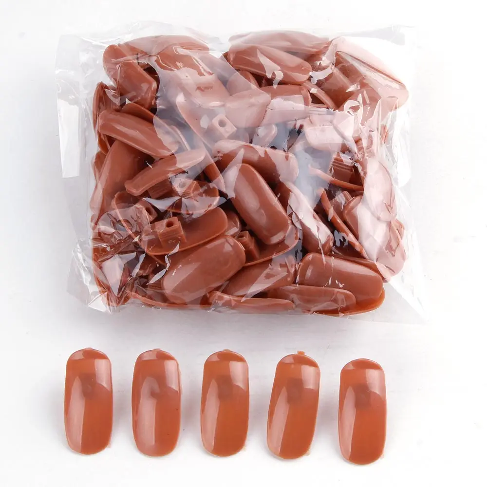 1 шт. профессиональный маникюрный ручной и 100 ногтей инструмент для нейл-арта