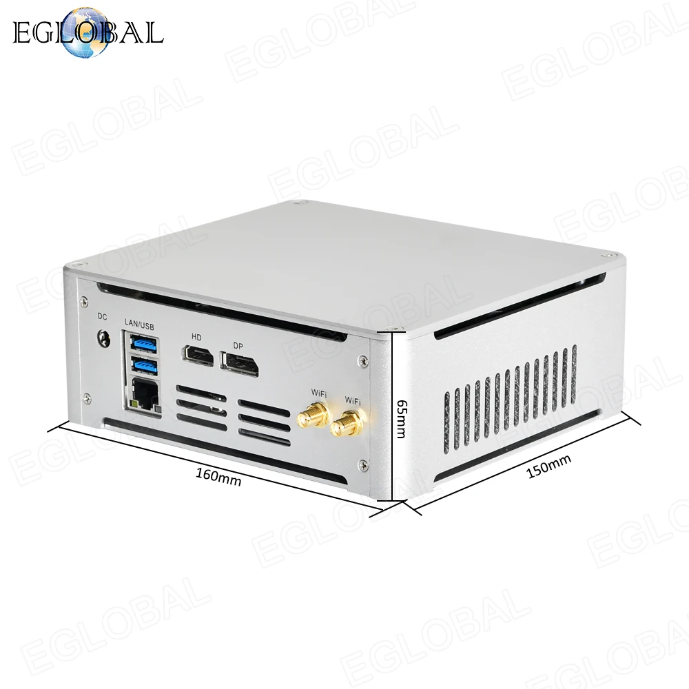 Высокопроизводительный игровой мини-ПК Core i5 7300HQ I7 7820HK 64 Гб DDR4 Windows 10 pro компьютер M.2