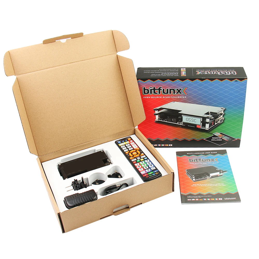 Bitfunx OSSC HDMI конвертер адаптер Комплект для ретро игровых консолей PS2/SEGA/Saturn/nintendo 64/PC Engine/playstation 2
