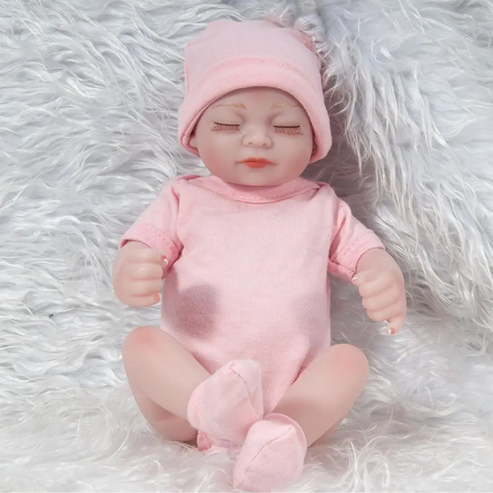 

Mini Reborn Baby Doll Realistic Newborn Doll Baby Toys Realistic Lifelike Toddler Babies Kids Toy Gifts For Childrens