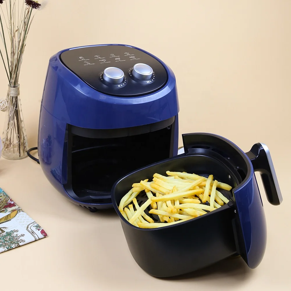 

Electric Home Recipe 4 Liter Healthy Cooking Manual Knobs Chicken Air Fryer