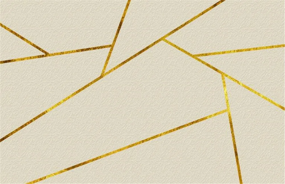 

Custom wallpaper mural 3D geometric lines TV sofa background wallpaper mural