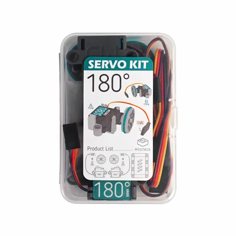 M5Stack официальный сервокомплект 180 градусов сервопривод Micro Servo 9g SG90 Для Arduino UIFlow