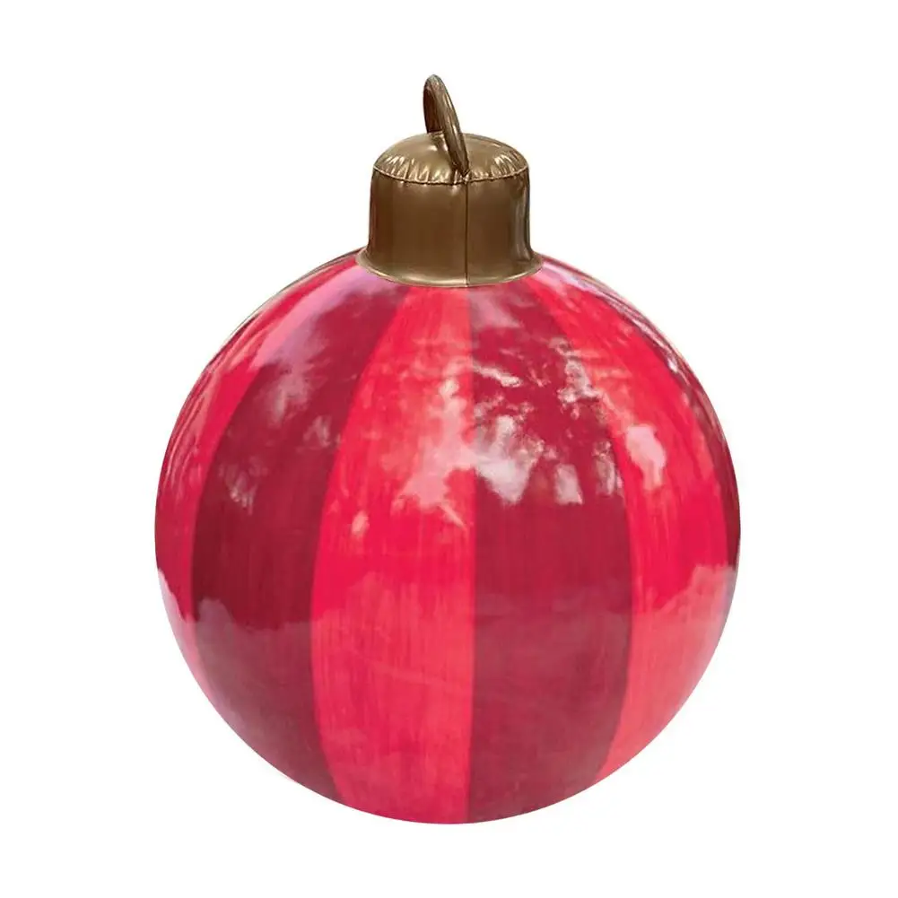 

Inflatable Christmas Ball Outdoor Christmas Decorations 23.6 Inch PVC Giant Inflatable Ball Christmas Inflatables For Christm