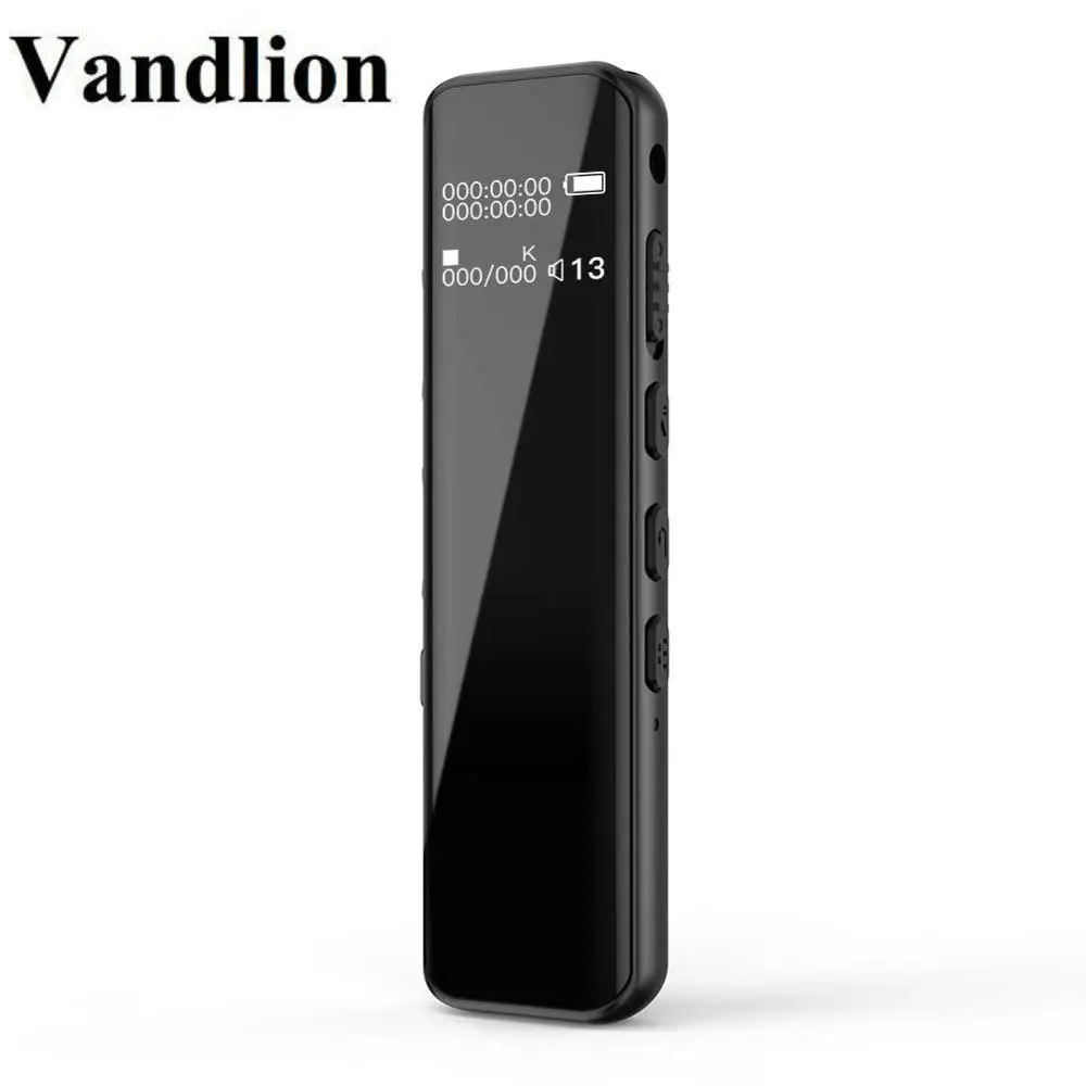 Цифровой голосовой рекордер Vandlion с активацией Горячий Ключ запись звука двойные