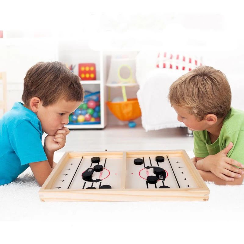 

Foosball Winner Games Table Christmas Cow Box Hockey Board Game Kit Tabletop Toys Educational Sport Table Game Play Ball Toys