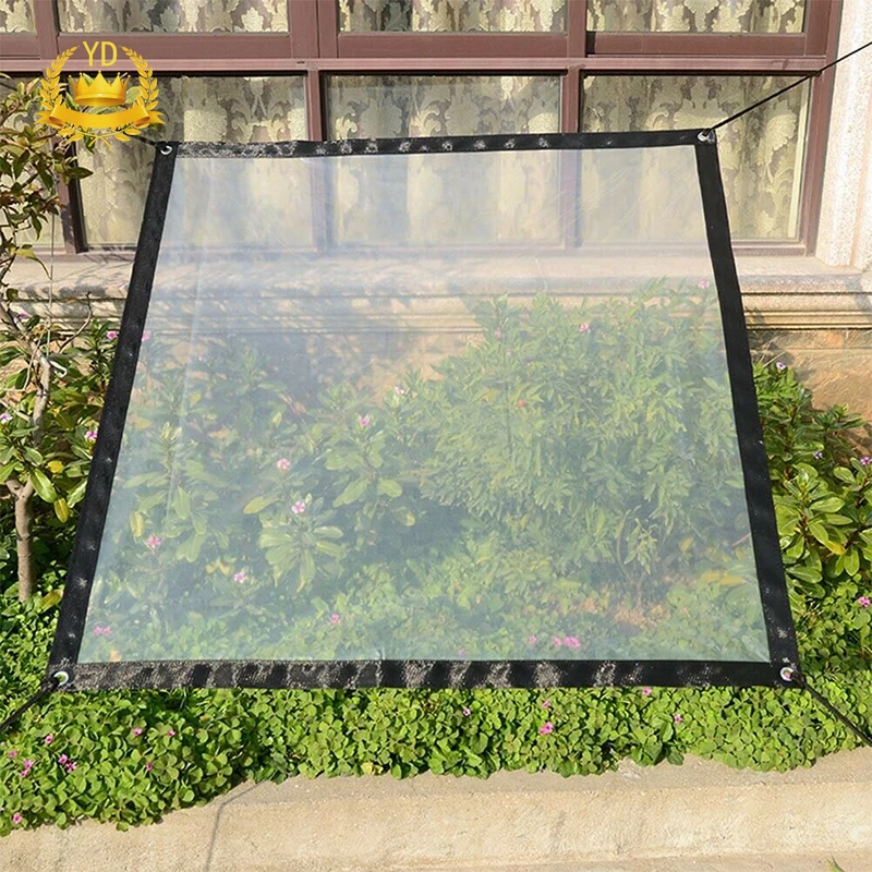 

Hot Window Transparent Rainproof Tarpaulin Succulent Plant Insulation Anti-freeze Anti-bird Tarpaulin Plastic Canopy Tarp