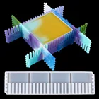 Силиконовая форма сделай сам для смолы, регулируемая рамка, эпоксидная смола