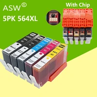 asw 564xl compatible ink cartridge hp564xl hp564 564 for hp deskjet 4610 4620 6512 6515 d5460d5463d5468d7560 inkjet printer
