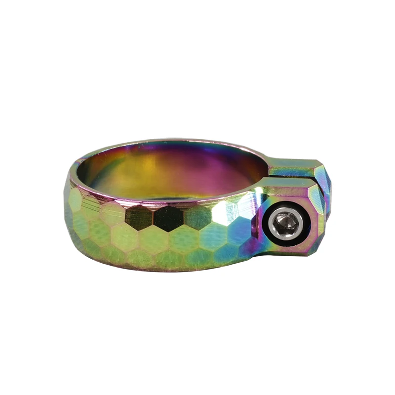 УГЛЕРОДНЫЙ зажим стойки сиденья велосипеда 31 8/34 9 мм Диаметр алюминиевый сплав MTB