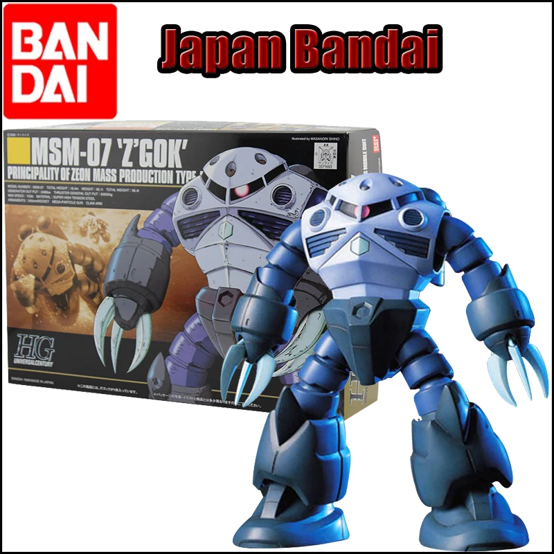 

Gundam Gunpla Bandai HGUC 006 1/144 MSM-07 Z`Gok Mass-produced Magic Crab Water Crab Gundam Movie & TV Japanese Animation TOY