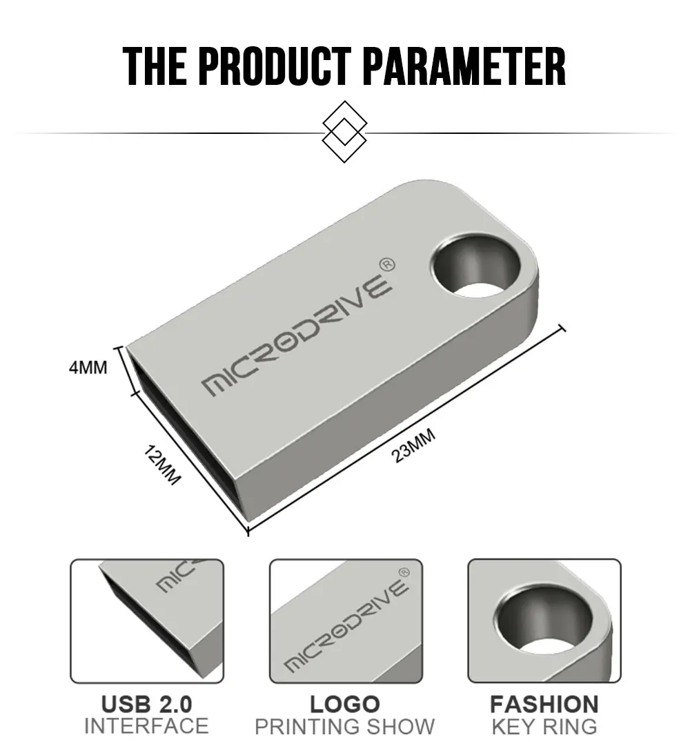 Супер мини USB флеш-накопитель 32 Гб 64 ГБ высокоскоростной USB 2,0 флеш-накопитель 16 ГБ 8 ГБ USB флешка Водонепроницаемая Mirco U dick для компьютера