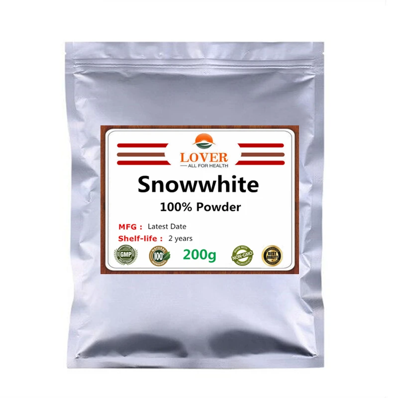 100% порошок Snowwhtie пищевой/косметический отбеливающий и увлажняющий кожу удаляет