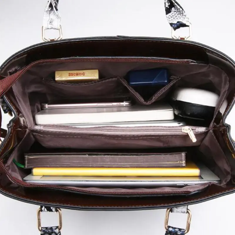 

2020 Luxury Crocodile Leather Handbags Women Bags Designer Female Shoulder Crossbody Bag Ladies High Quality Tote Messenger