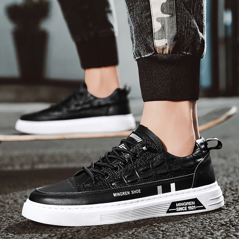 

Кроссовки мужские легкие, Вулканизированная подошва, удобные дышащие, Нескользящие, повседневная обувь для скейтборда, весна-осень