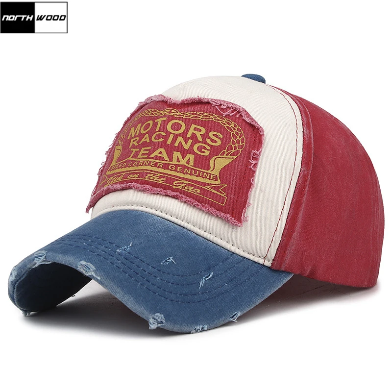 Бейсболка унисекс NORTHWOOD Модная хлопковая кепка бейсболка с прострочкой для