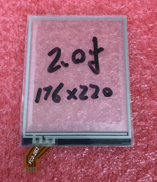 2 0 дюймовая TFT LCD резистивная сенсорная панель 176*220|lcd screen covers|lcd darklcd door |
