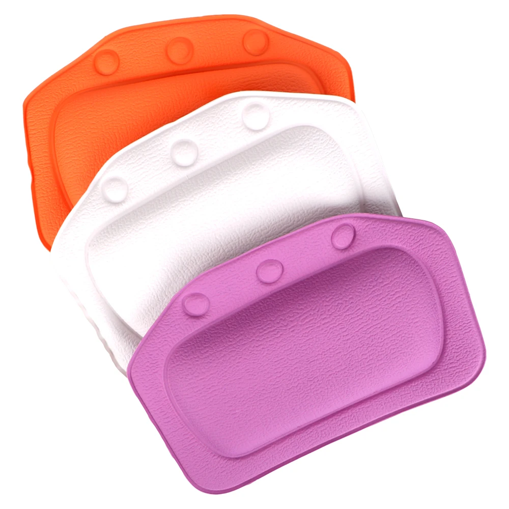 Подушка для ванны спа PVC с присоской на Шею подушка 21*31 см