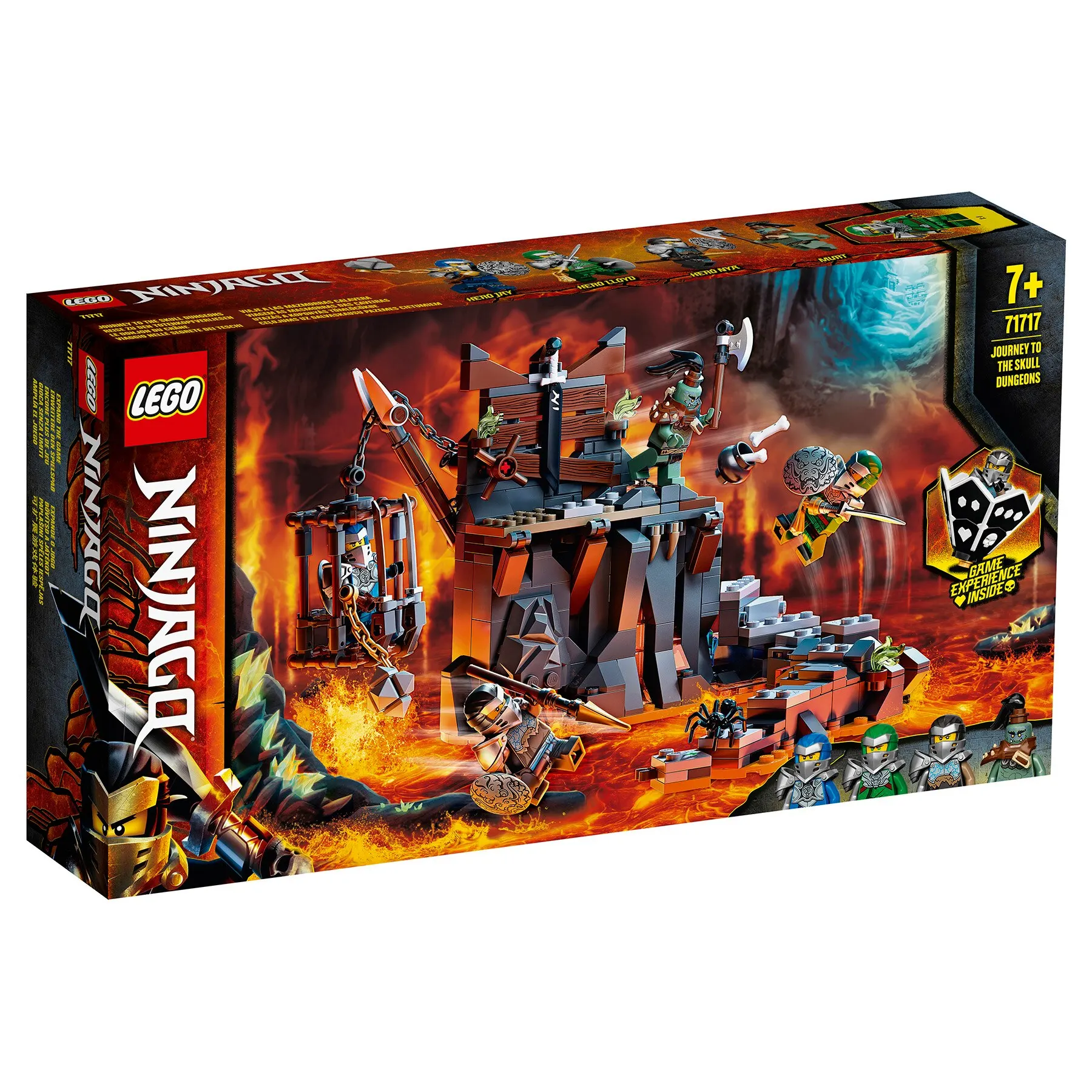 Конструктор LEGO NINJAGO 71717 Путешествие в Подземелье черепа | Игрушки и хобби