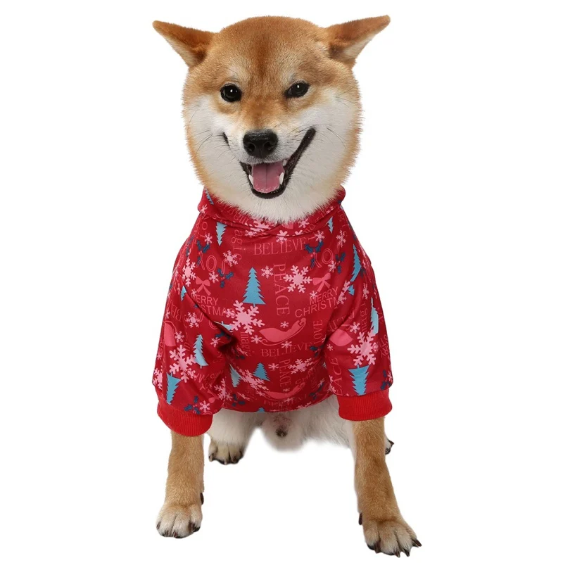 

Winter Pet Dog Hoodie Clothes For Small Medium Dogs Fleece Warm Hooded Jacket Sweatshirt Chihuahua French Bulldog Coat Pet Suppl