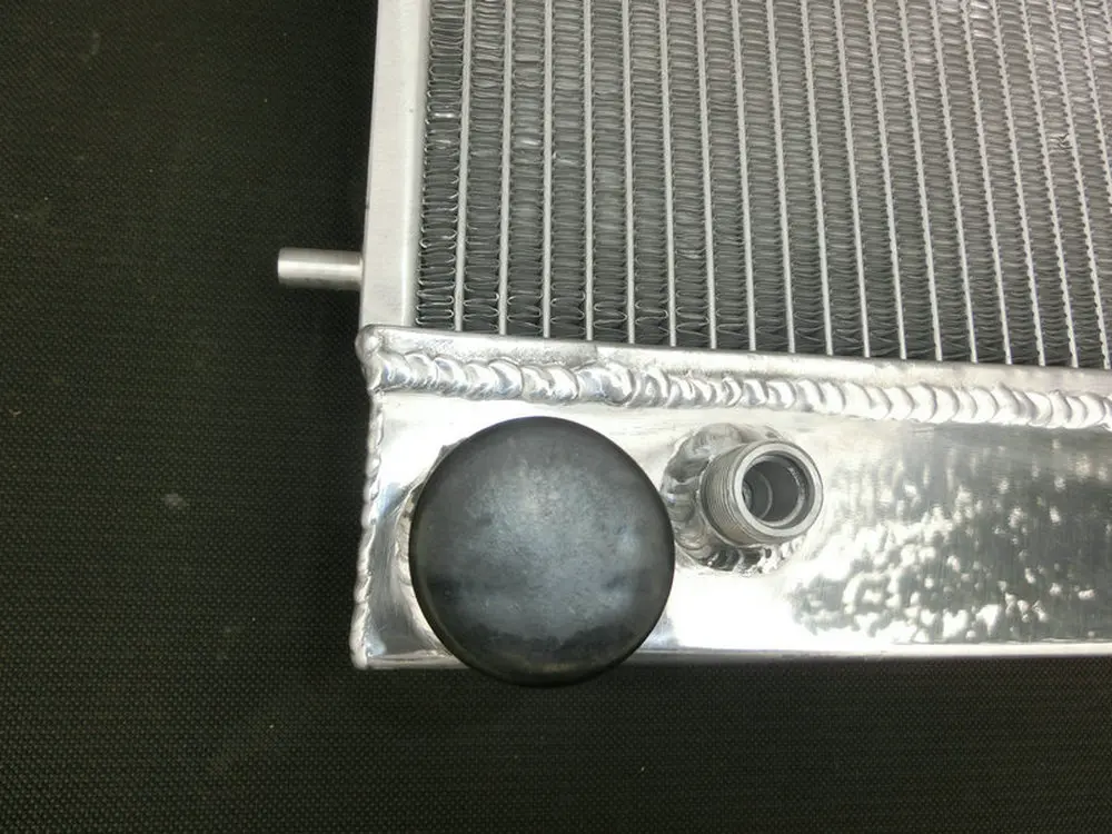 Горячая Распродажа радиатор из алюминиевого сплава + вентилятор 1989-1994 Для LAND ROVER