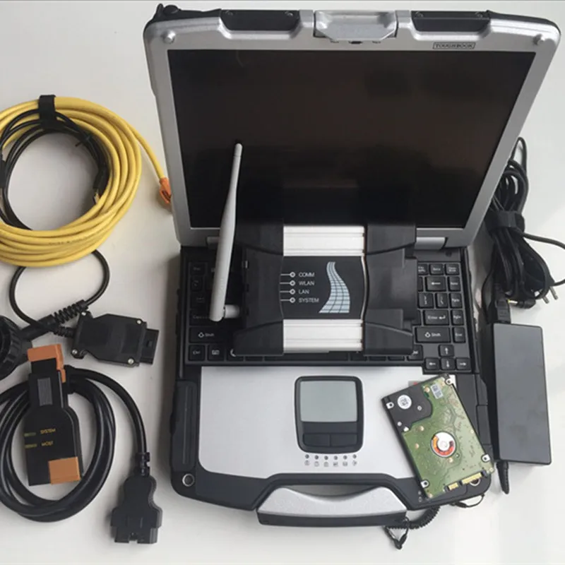 Icom для Bmw Wi Fi следующий диагностический тестер с ноутбуком Toughbook CF 30 сенсорный