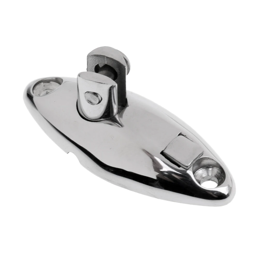 

High Polished Stainless Steel Boat Hinge Mount Deck Fitting Hatch Hardware