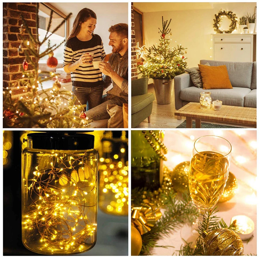 

String led Wine Bottle with Cork 20 LED Bottle Lights Battery Cork for Party Wedding Christmas Halloween Bar Decor Warm White