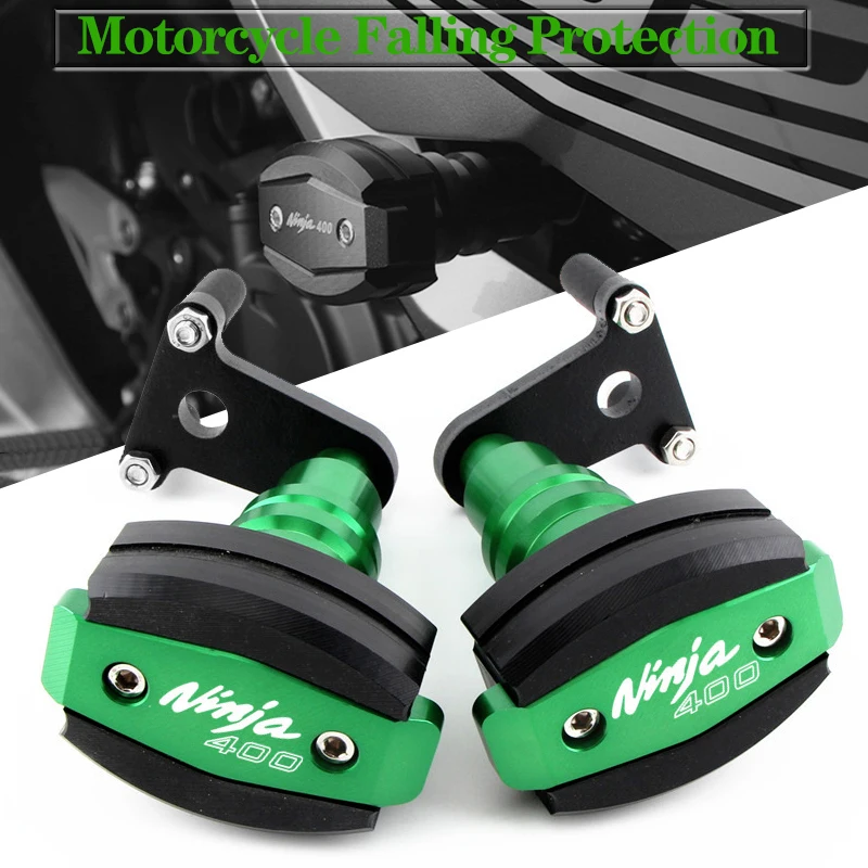 

2020 для KAWASAKI NINJA400 NINJA 400 Z400 2018-2021 защита от падения мотоцикла Рамка слайдер защитная накладка защита от ударов