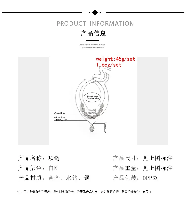 

Letter Statement Crystal Necklace Rhinestone Choker Necklace Stainless Steel Box Chain Supernatural Necklace Star Trade