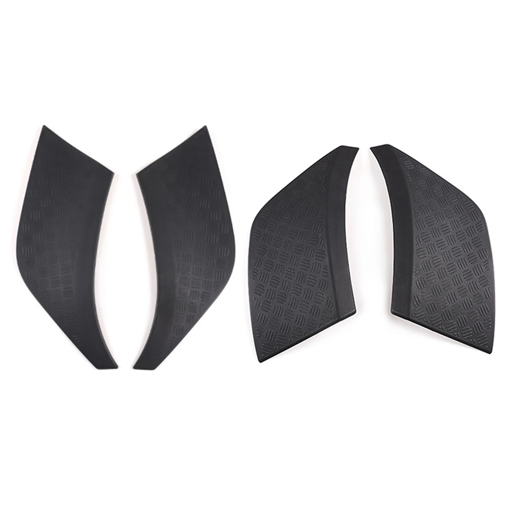 

4PCS Car Styling Bumper Protector Guard Scratch Plate Cover Trim for Land Rover Defender 110 2020, Rear & Front