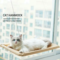 pet cat hammock hanging bed cat bed comfortable cat rest cat chair glass window hammock cat cushion canopy bed seat bearing 20kg