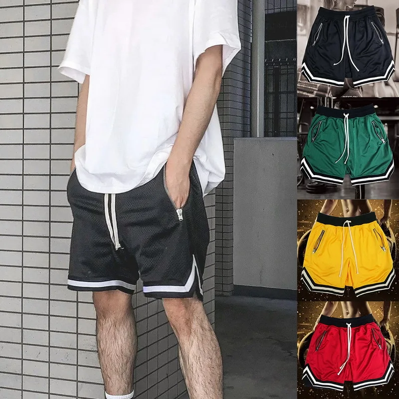 

BOLUBAO Summer Casual Shorts Men Trendy Brand Men Basketball Training Shorts Comfortable Drawstring Fitness Shorts Male