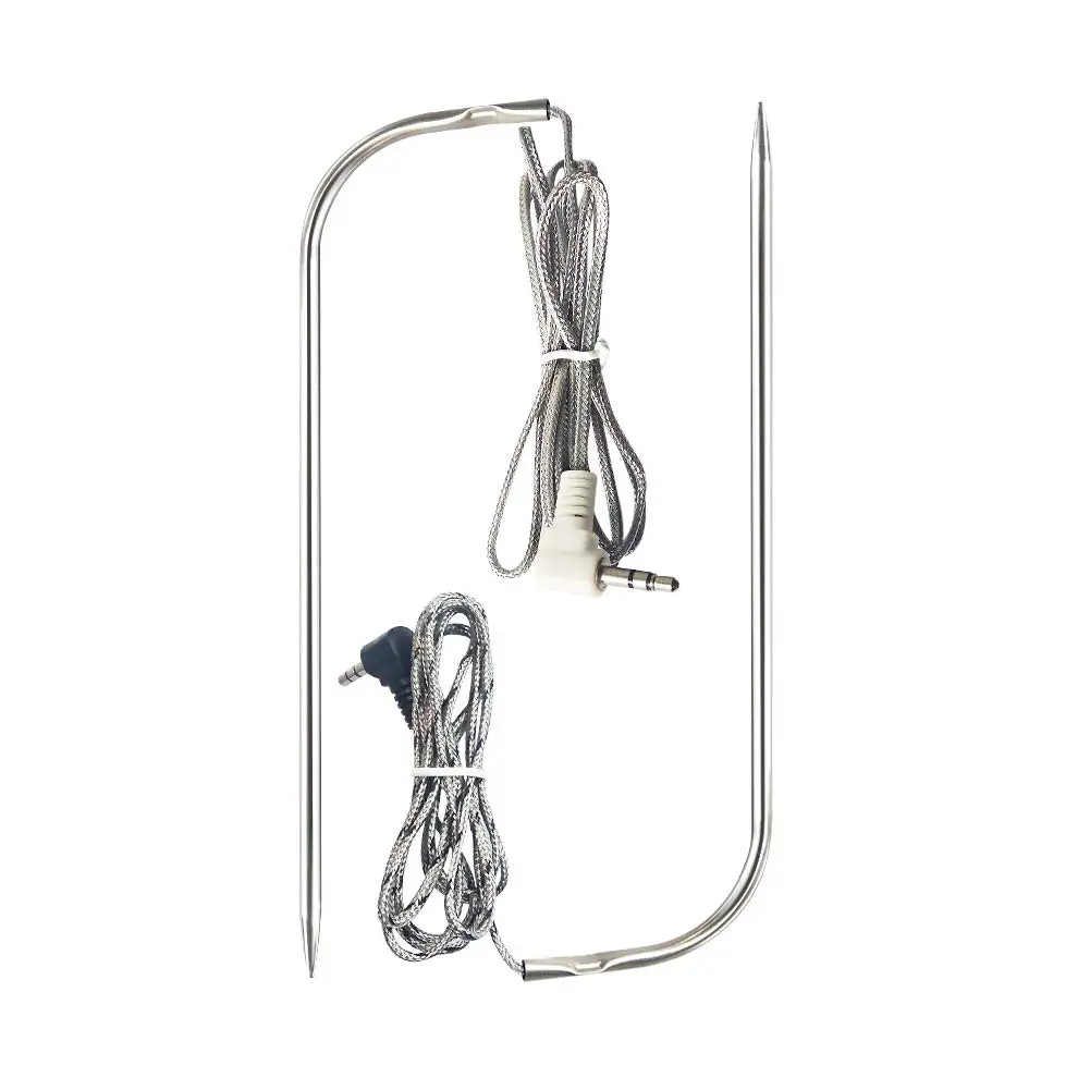 2 Pcs Replacement Meat Probe Temperature Probe sensor Grill 